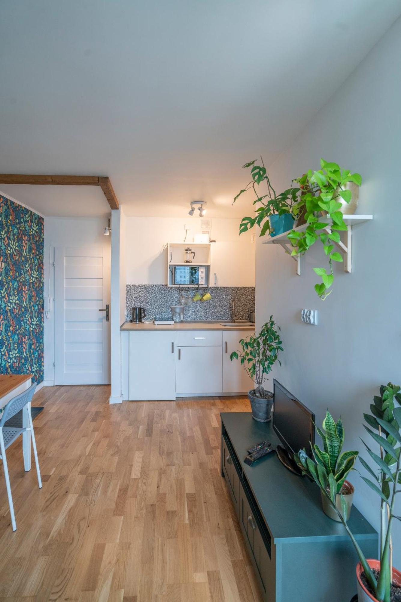 In The Center Of Apartment *